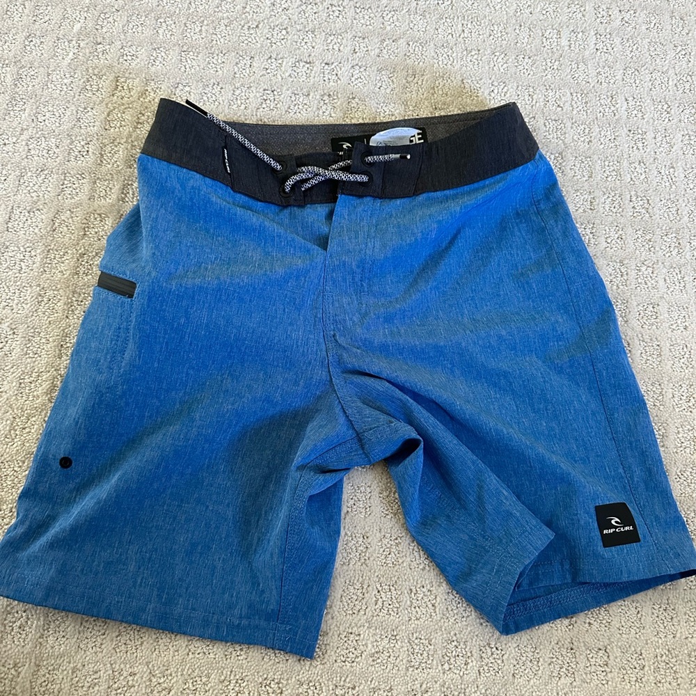 Like New Ripcurl Boys Swim Trunks Waist Size 24